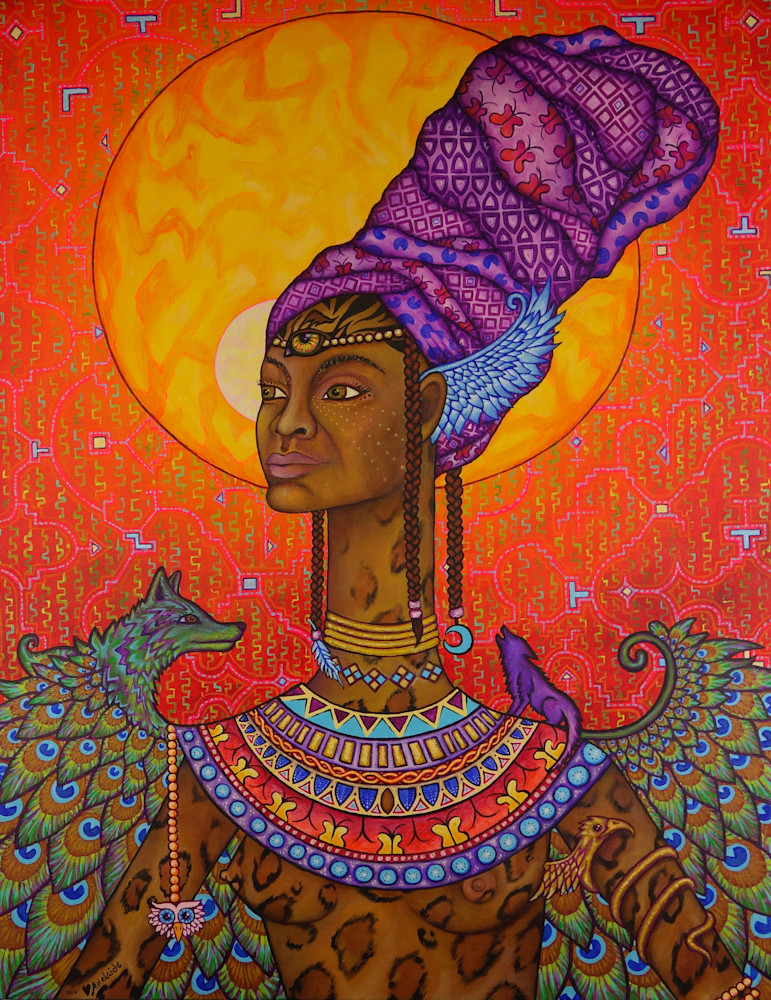 Egyptian and African queen art Egyptian and African queen art