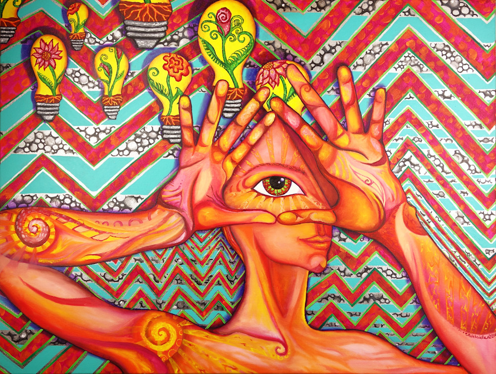 knowledge is power painting