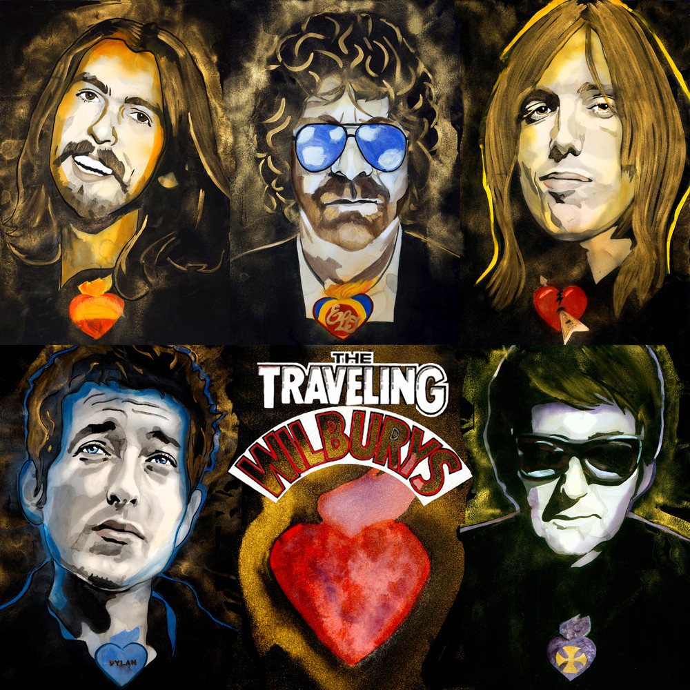 The Traveling Wilburys Art | William K. Stidham - heART Art