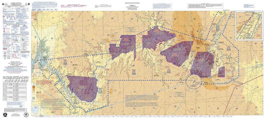 Grand Canyon Vfr Aeronautical Chart