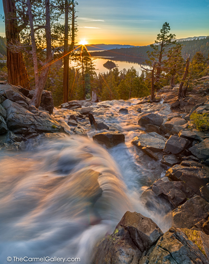 Sunrise on Eagle Falls Lake Tahoe