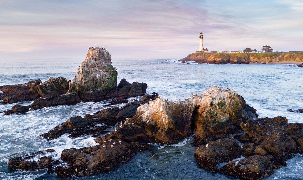 Reef Lighthouse At Pigeon Point Art | Tony Pagliaro Gallery