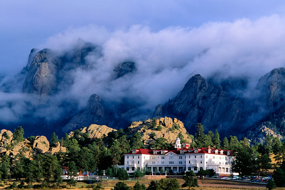 Fine art photography of the Stanley Hotel by James Frank