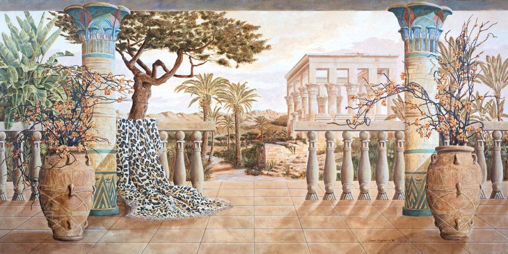 Garden of Luxor | Murals in Classical Style | Gordon Meggison IV
