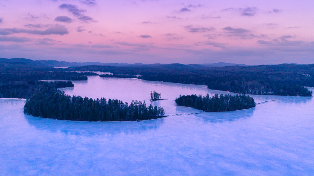 1st   2nd Lake Frozen Aerial Photography Art | Kurt Gardner Photography Gallery