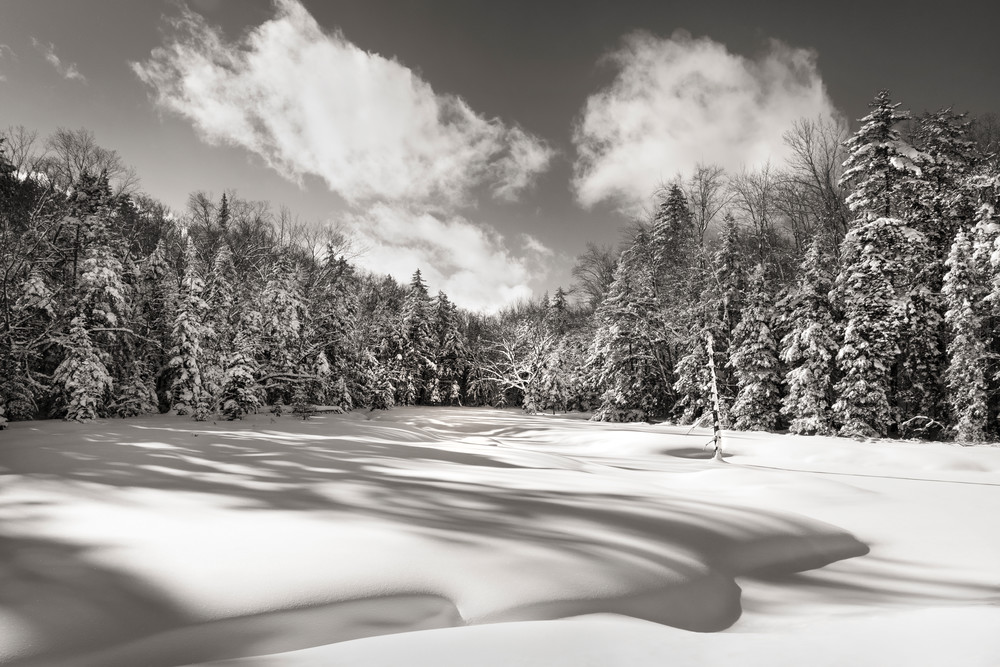 Rondaxe Rd Bw Winter Photography Art | Kurt Gardner Photography Gallery