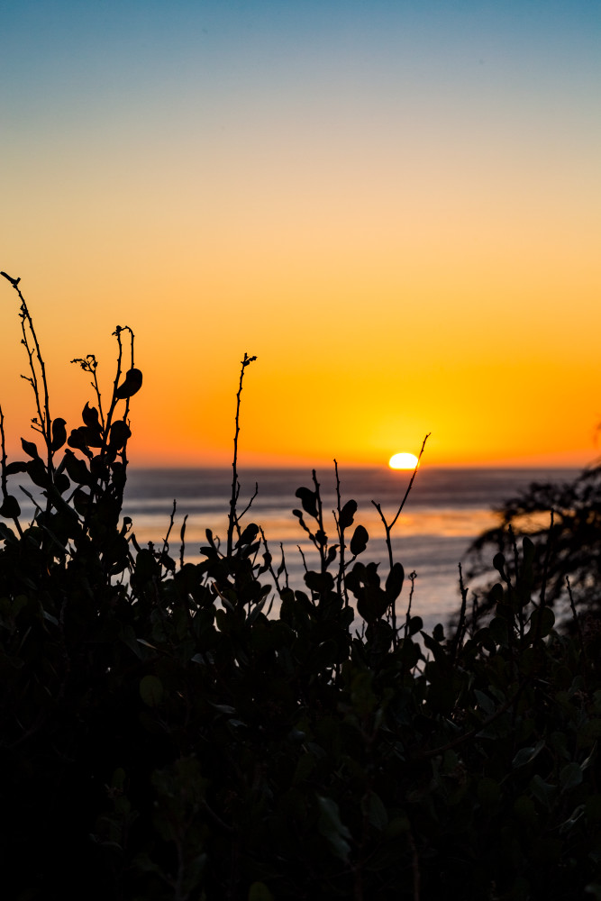 Sunset at Leo Carrillo State Park Photograph For Sale As Fine Art