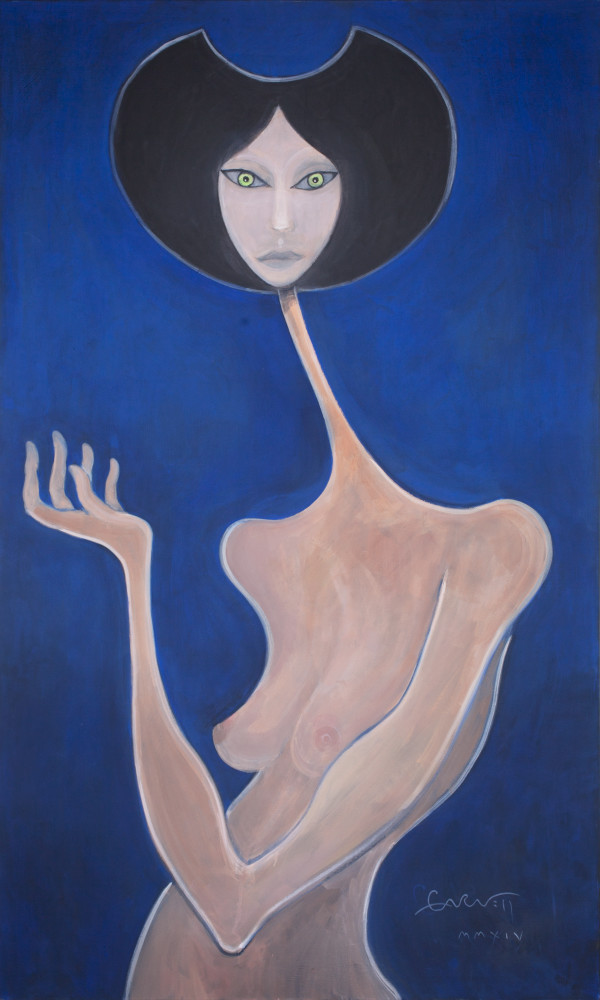 Woman With Bun Art | Sandy Garnett Studio
