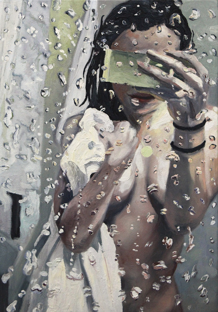 Art Print - Mirror Selfie Painting For Sale - Wet Paint NYC Art Print - Mirror Selfie Painting For Sale - Wet Paint NYC