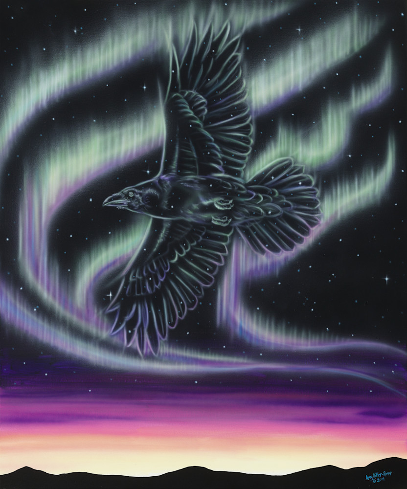 Sky Dance   Raven Art | Keller Rempp Art