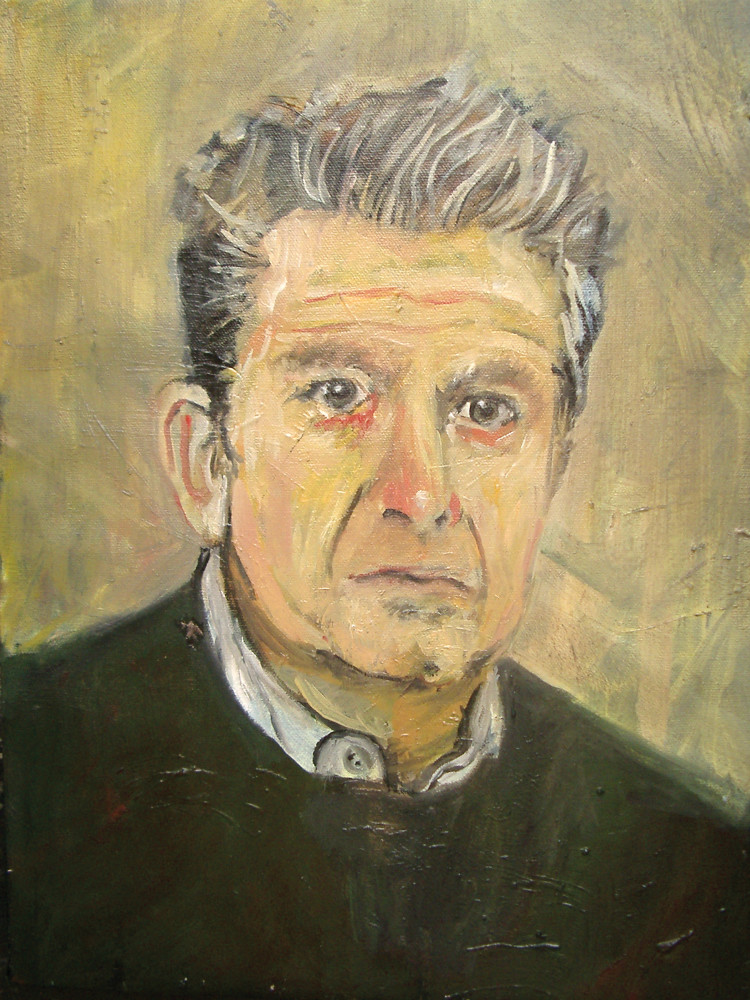 Portrait Of Man Art | Sandy Garnett Studio