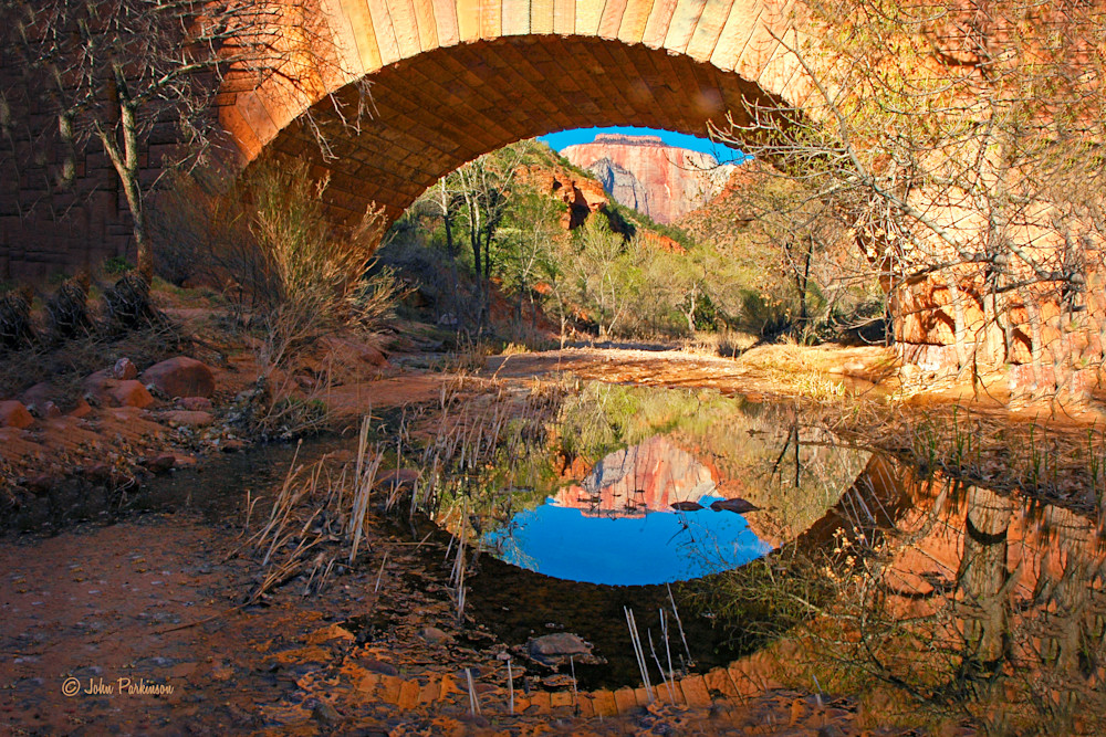 Under Zion Bridge Under Zion Bridge
