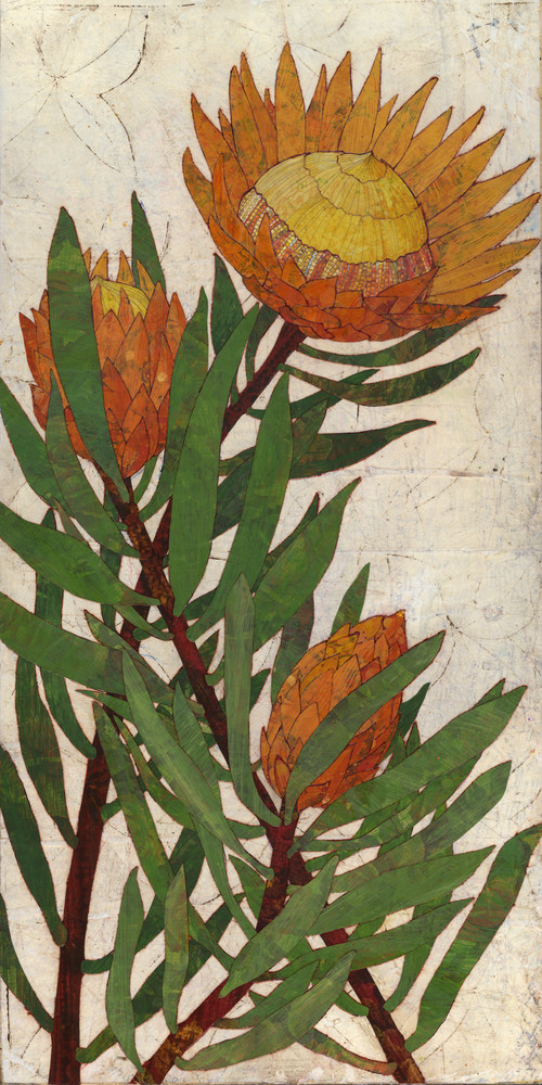 Protea Art | Karen Sikie Paper Mosaic Studio