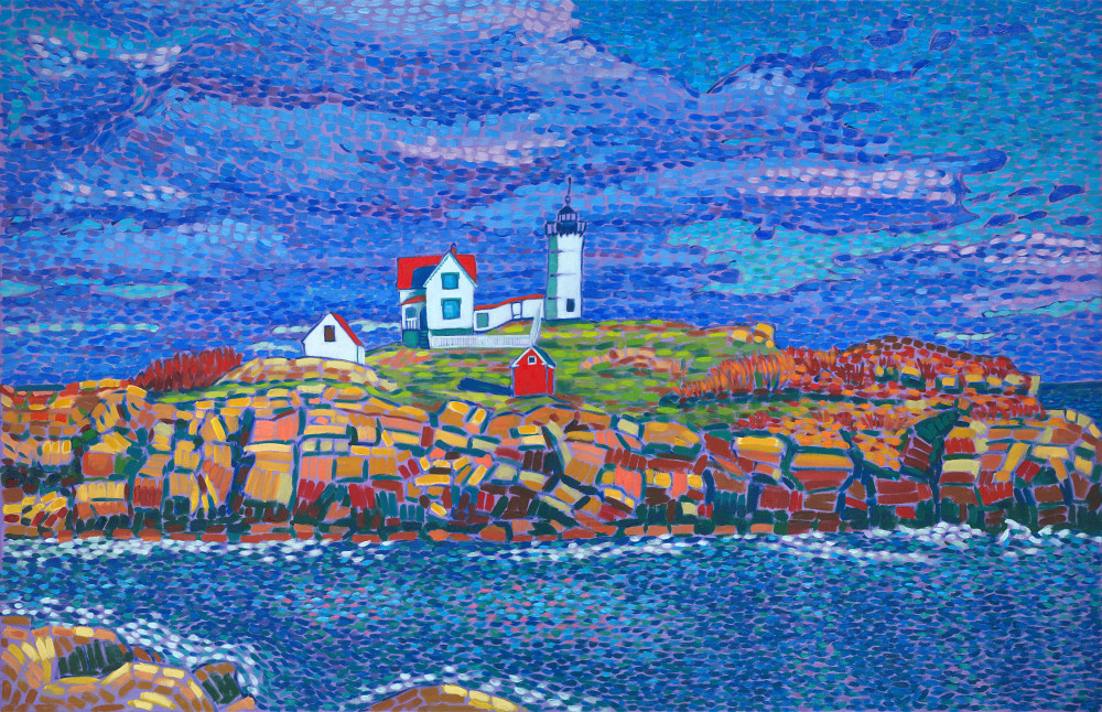 landscapes, lighthouse, maine lighthouses, art, painting, prints