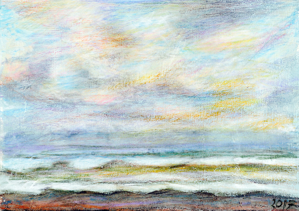 Abstract Seascape - Fine Art Prints on Canvas, Paper, Metal & More by Irina Malkmus