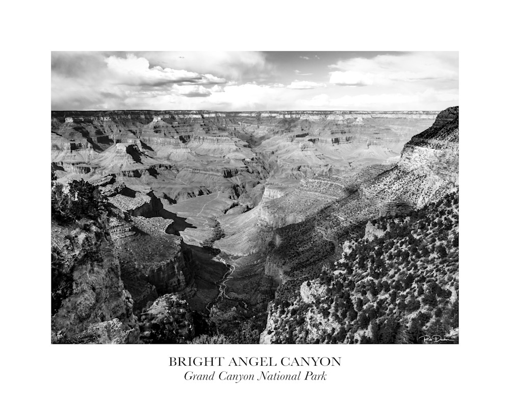 Bright Angel Canyon, Grand Canyon National Park Photography Art | Robert B. Decker - Fine Art | Photography