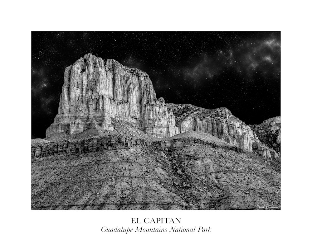 El Capitan, Guadalupe Mountains National Park Photography Art | Robert B. Decker - Fine Art | Photography