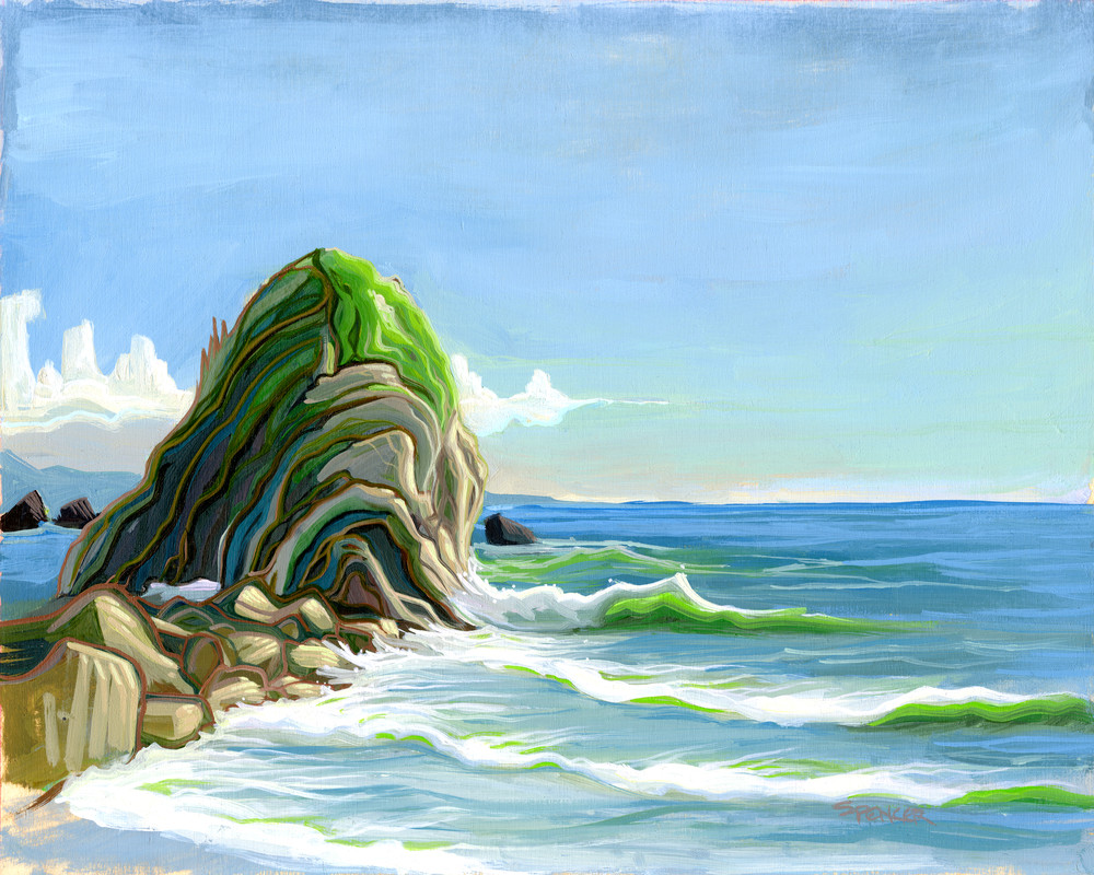The Cove Painting by Spencer Reynolds