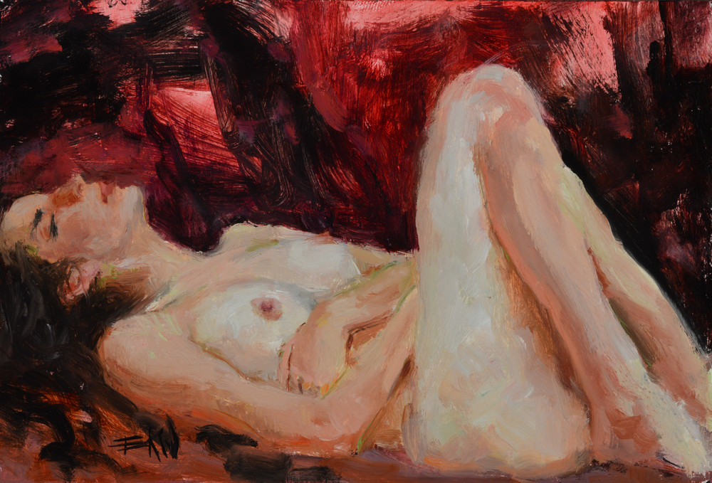 "Dreaming" open edition giclee print by Eric Wallis