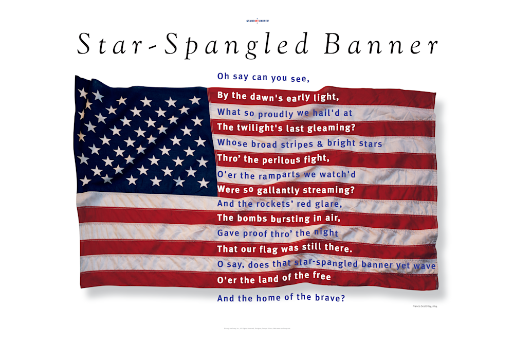 Star-Spangled Banner Poster 