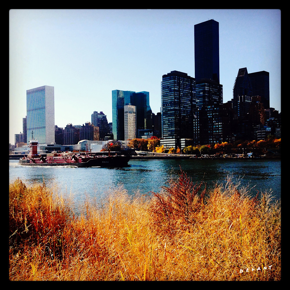 Roosevelt to Manhattan Skyline Instagram Print, Click! 