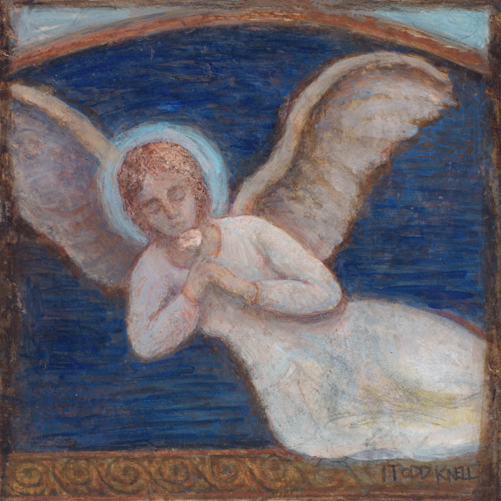 Angel with Rose