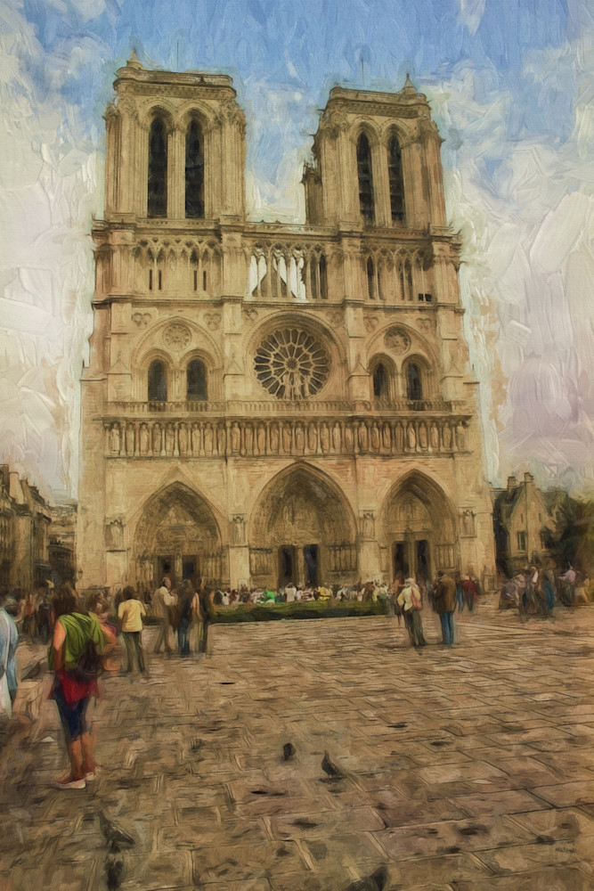 Notre Dame cathedral Paris France