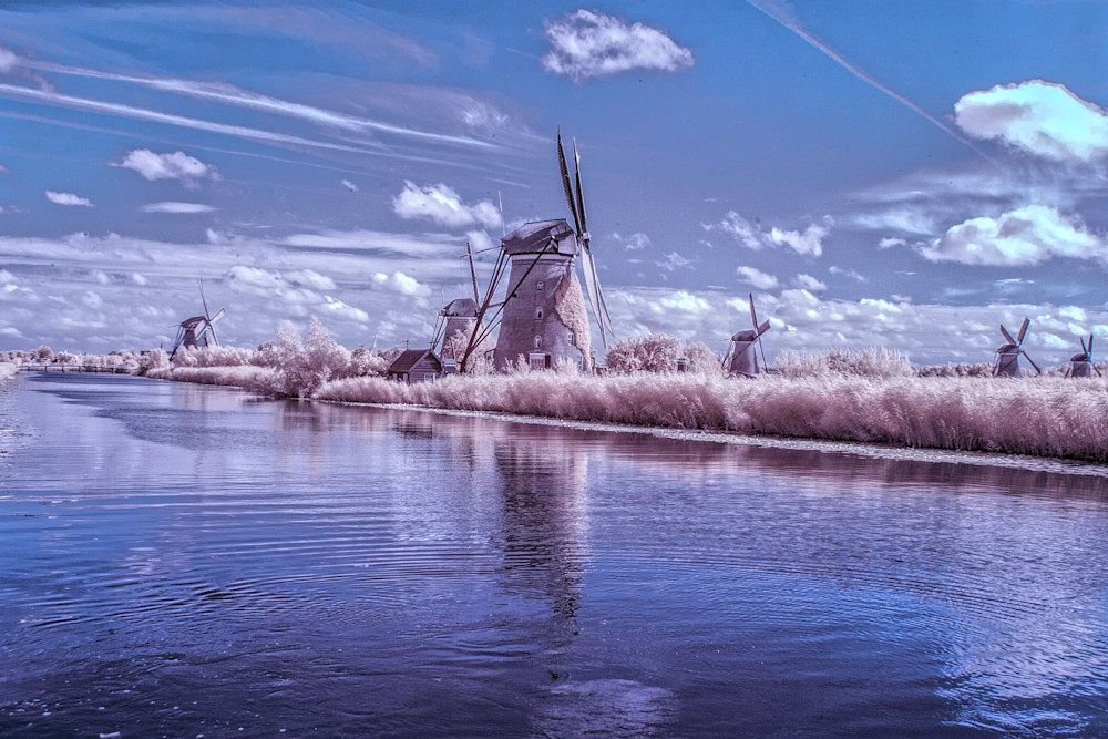 The Wind Move Clouds And Windmills Art | Peter J Schnabel Photography LLC