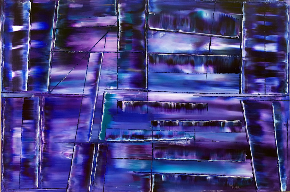 Variations In Purple Art | PMS Artwork