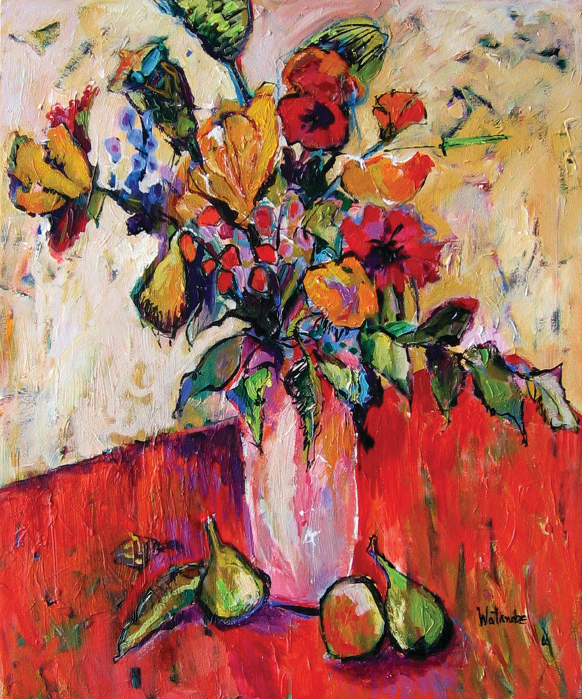 Spirited Figs by Carole Watanabe