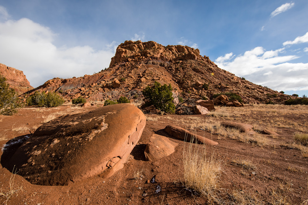 Ghost Ranch Butte Photography Art | Third Shutter from the Sun Photography