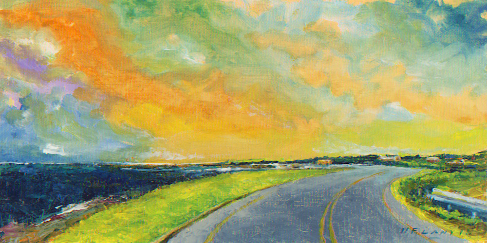Ocean Drive, Study #1 Art Print 