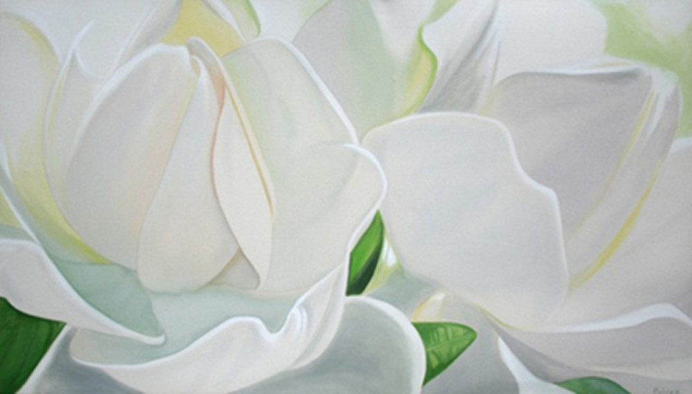White Gardenias Art | R  O  B  E  N  A