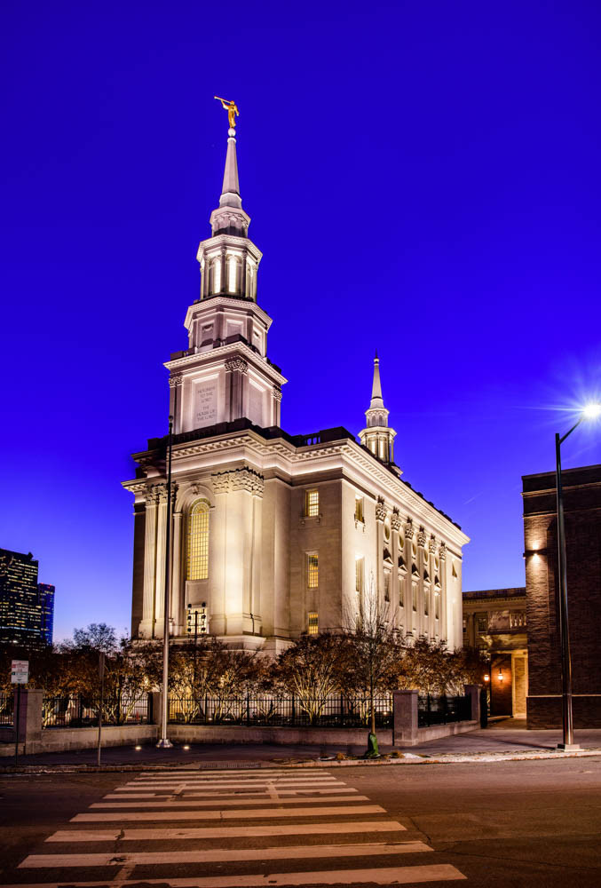 Philadelphia Temple - Across the Street