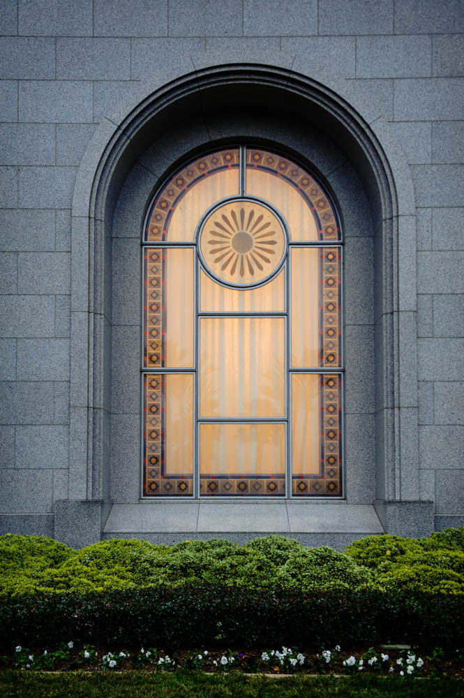 Redlands Temple Window