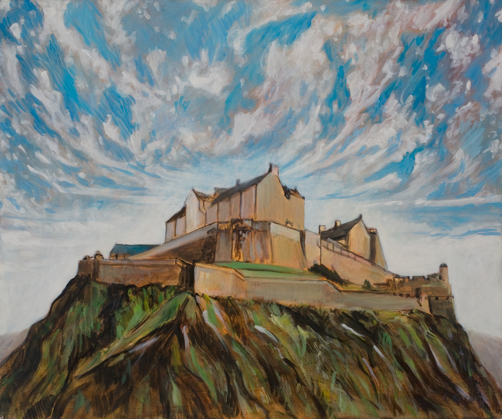 Edinbergh Castle Art | Sandy Garnett Studio