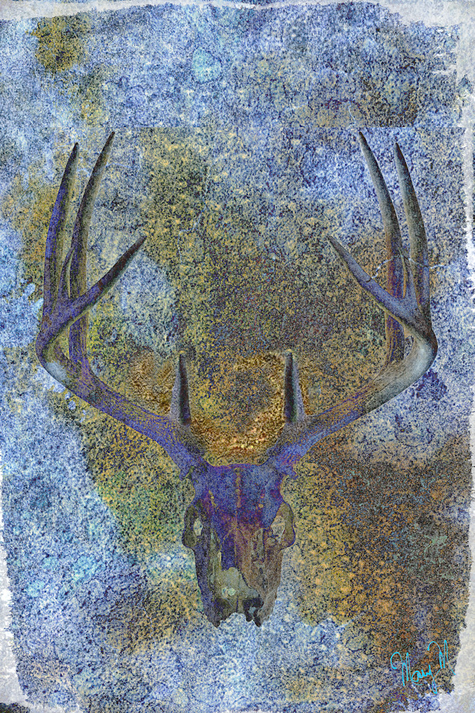 Geoscape Deer Abstract Art | FortMort Fine Art