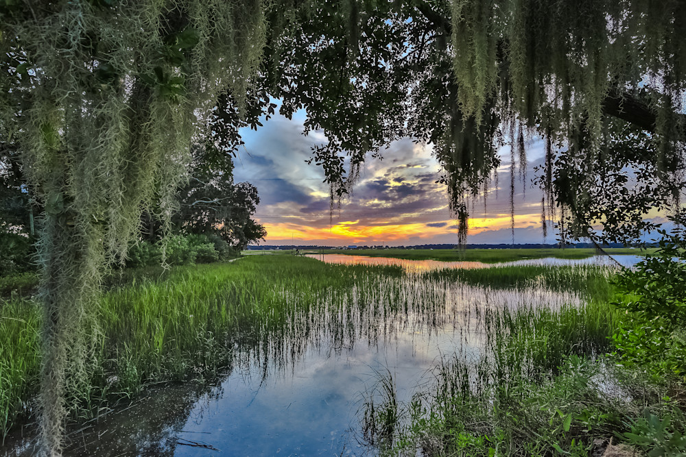 Classic Marsh Sunset Photography Art | Phil Heim Photography