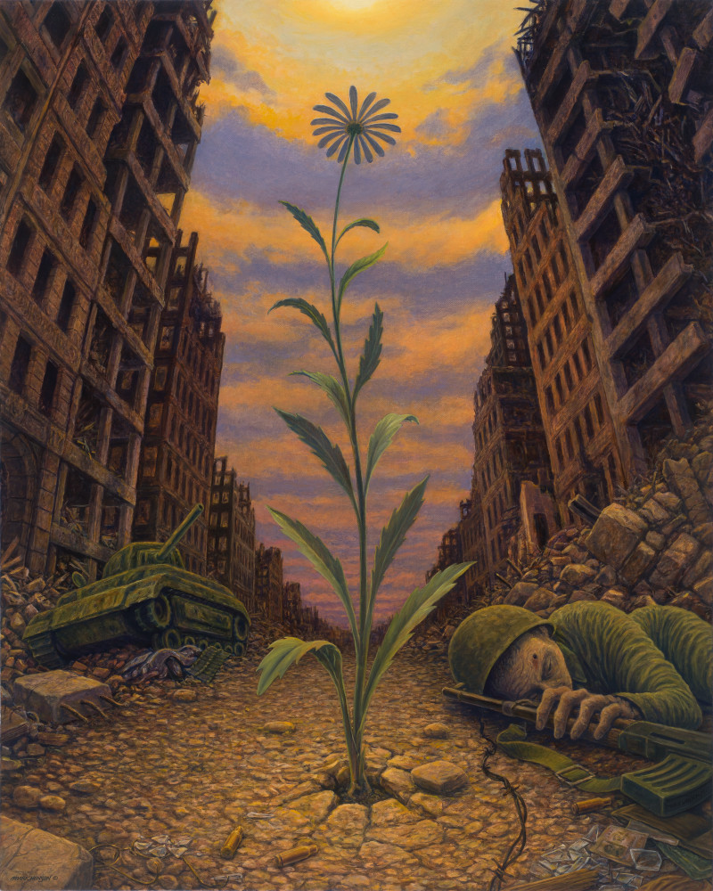 Force of Life custom print from the original painting by Mark Henson