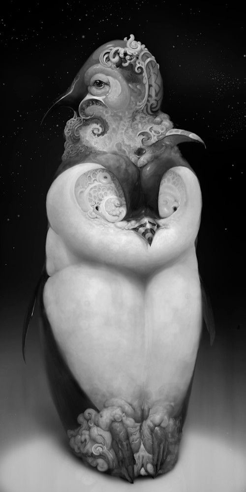 Asf Penguindream Bw 1 2 Ratio Art | Burton Gray Studio