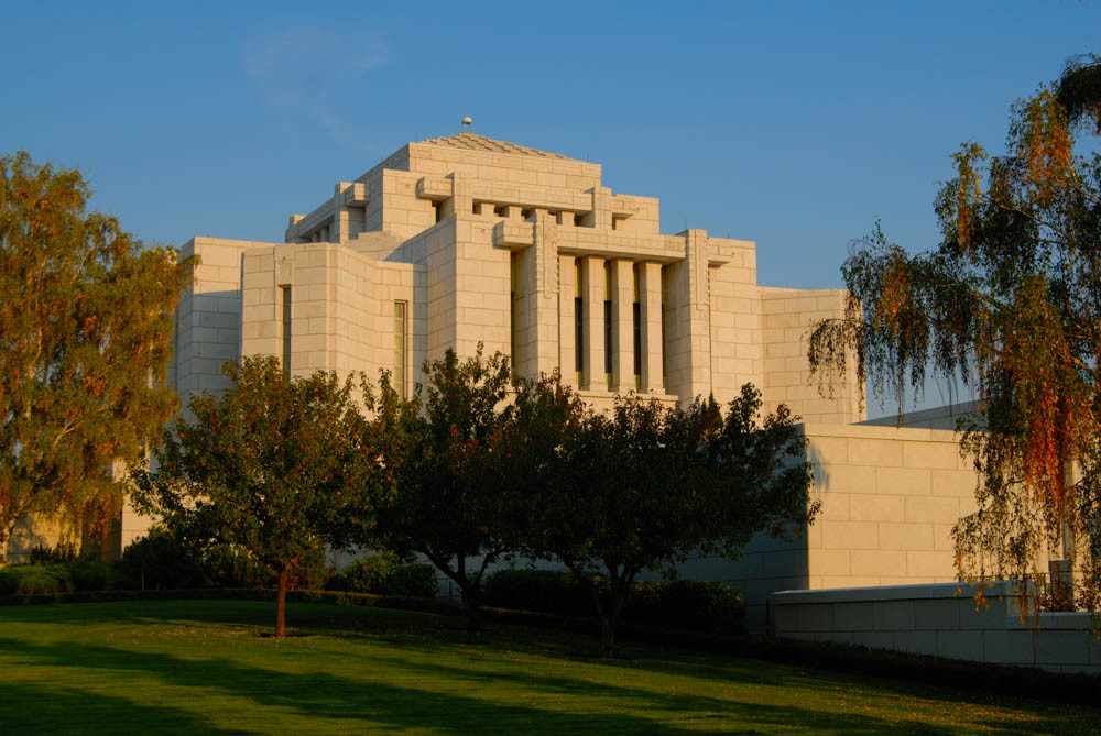 Cardston Temple - Side View