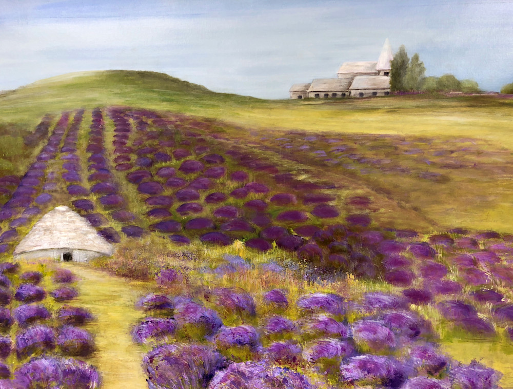 Lavender Fields I Art | Studio Artistica