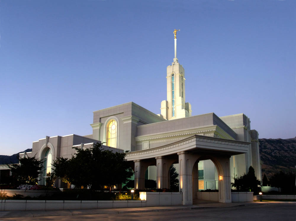 Mt Timpanogos Temple - By Day