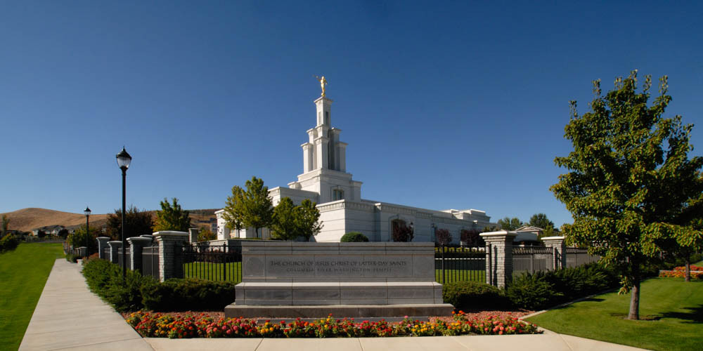 Columbia River Temple - Panoramic by Day