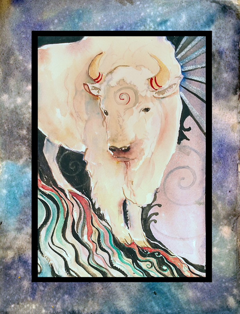 Spirit Buffalo  Art | Bright Spirit Studio