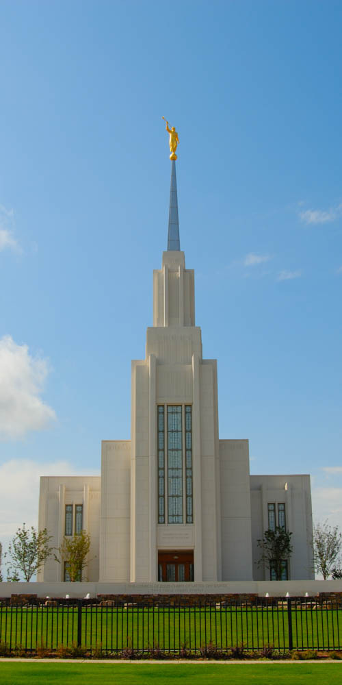 Twin Falls Temple - Panoramic Stand Tall