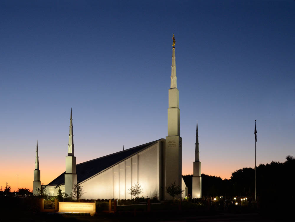 Boise Temple - Dusk