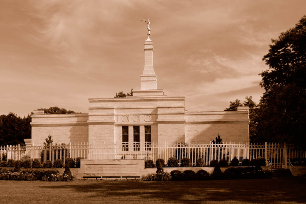 Louisville Temple - Sepia