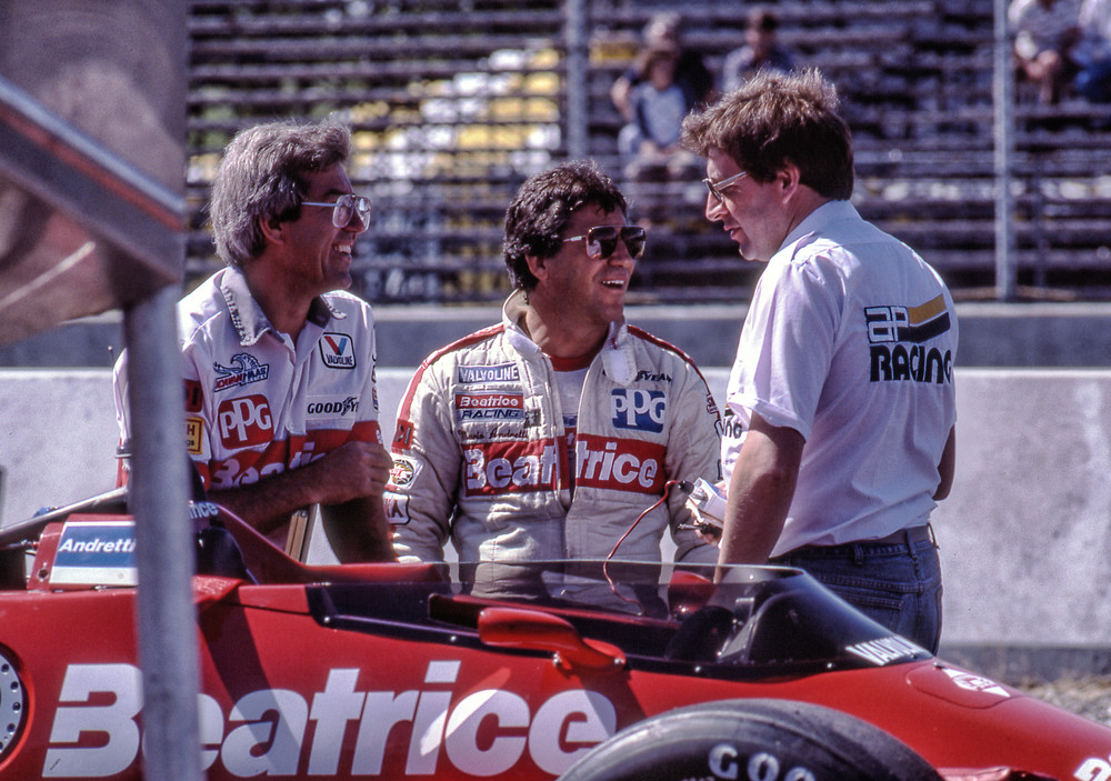 Mario Andretti Before the Race Mario Andretti Before the Race