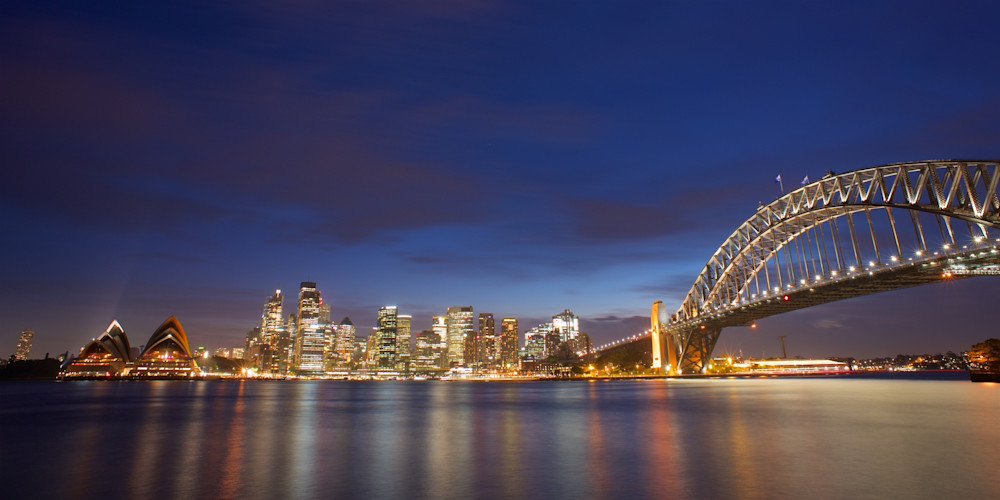 Sydney Lights - Sydney Harbour Circular Quay NSW Australia | Nighscape Sydney Lights - Sydney Harbour Circular Quay NSW Australia | Nighscape